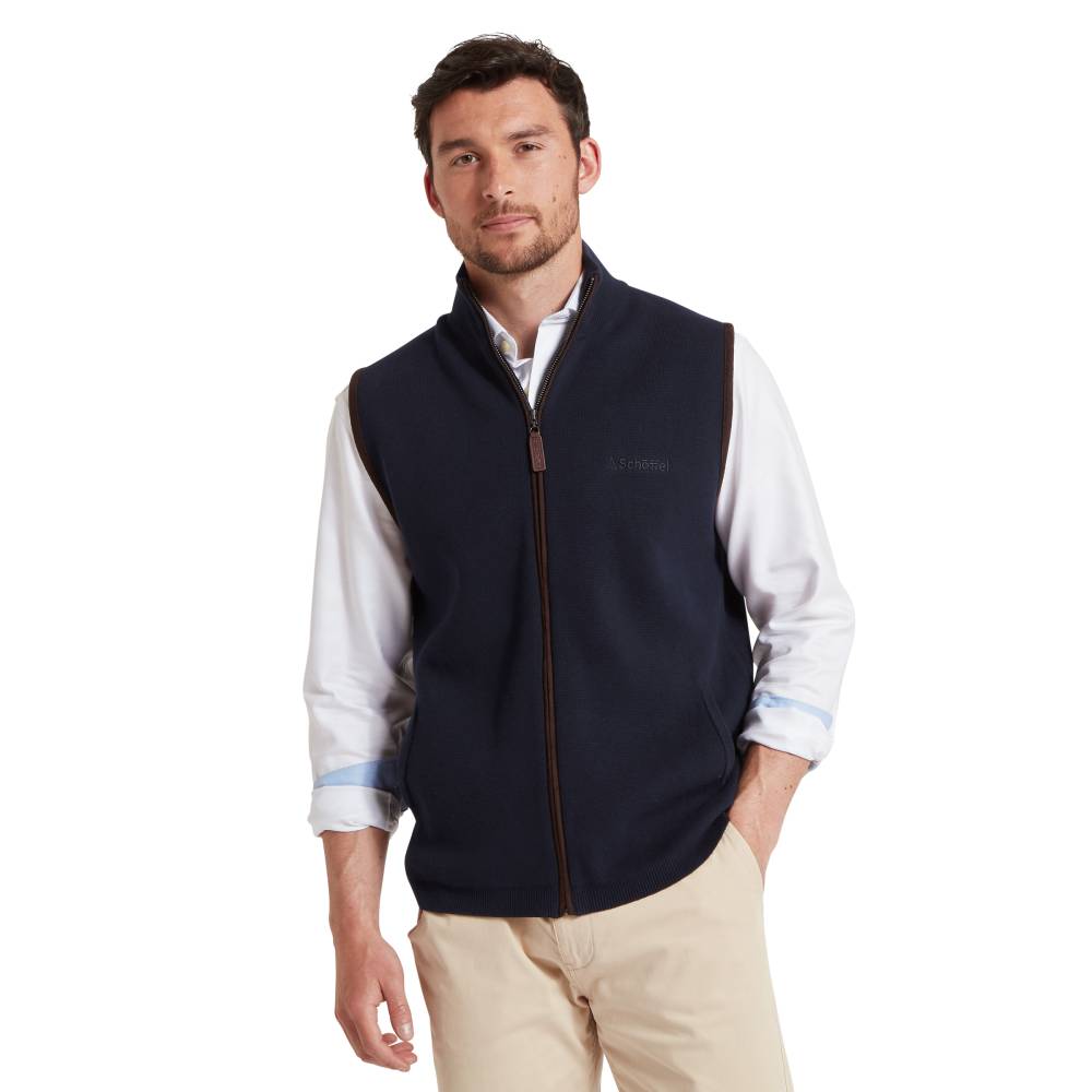 Mens Body Warmer with Zip
