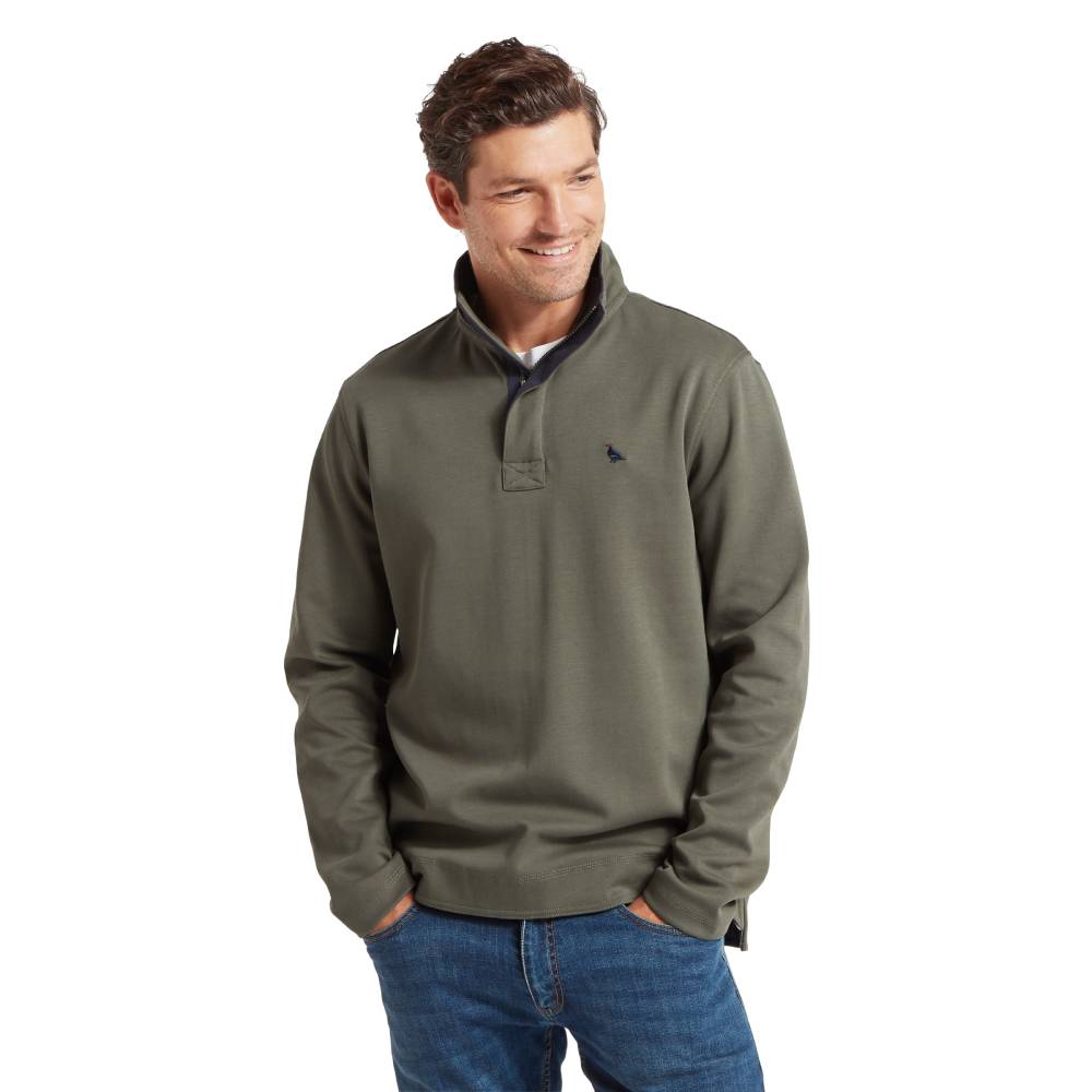 Men's Schoffel Sweatshirt with Ptarmigan Design