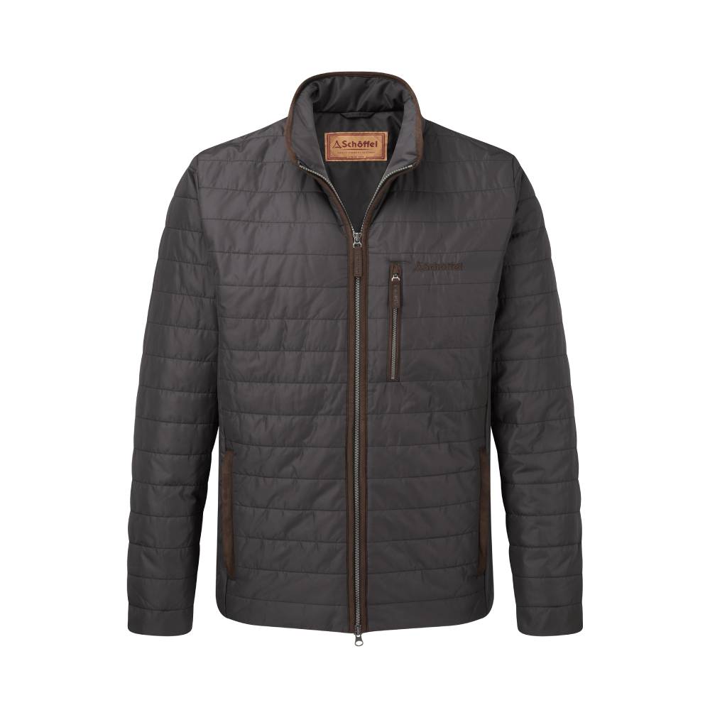 Men's Water Repellent Coat in Charcoal Grey