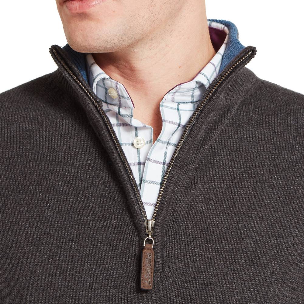Schoffel Castlebay 1/4 Zip Men's Jumper