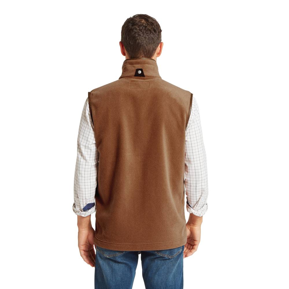 Schoffel Oakham Men's Fleece Gilet (Toffee)