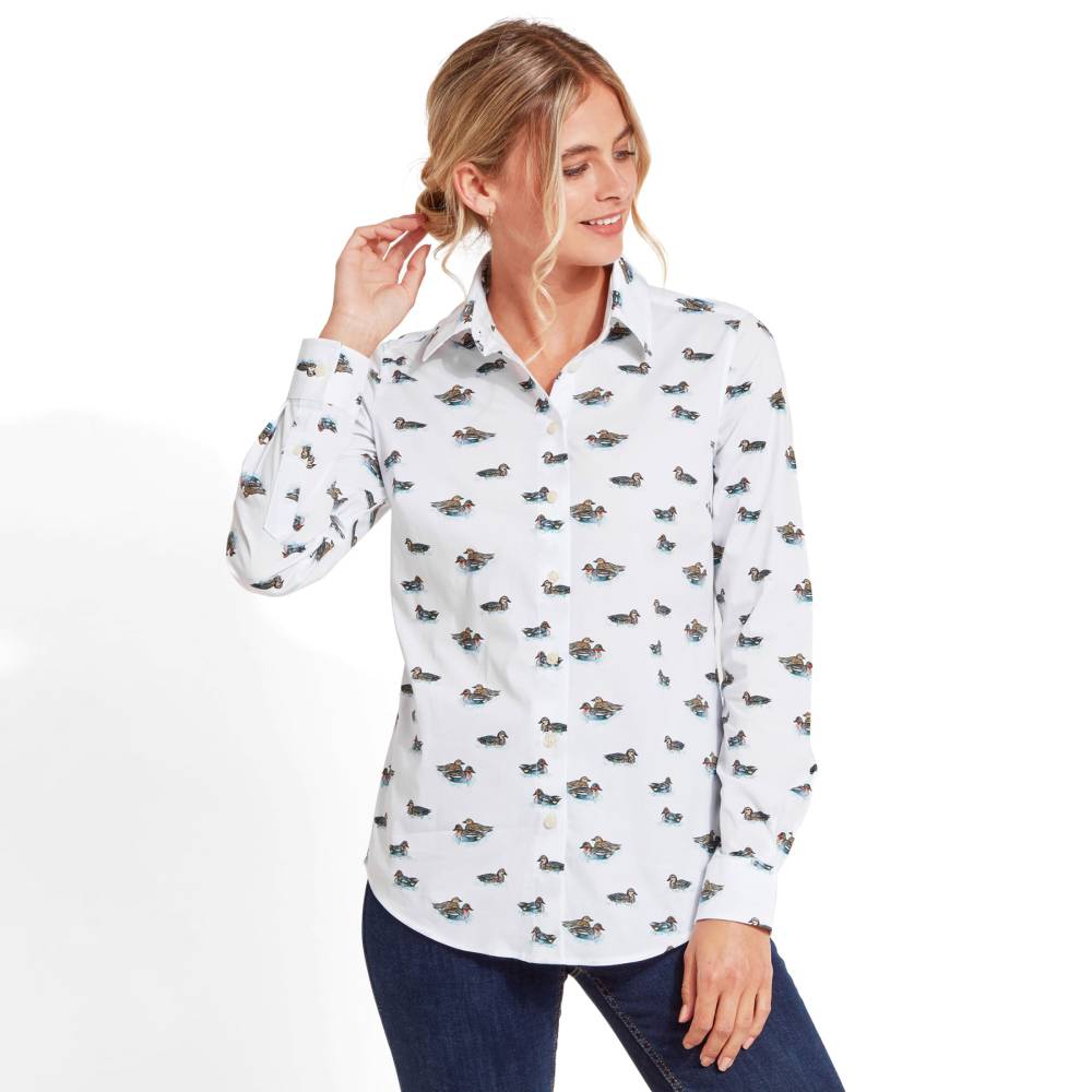 Schoffel Ladies Norfolk Shirt (Teal)