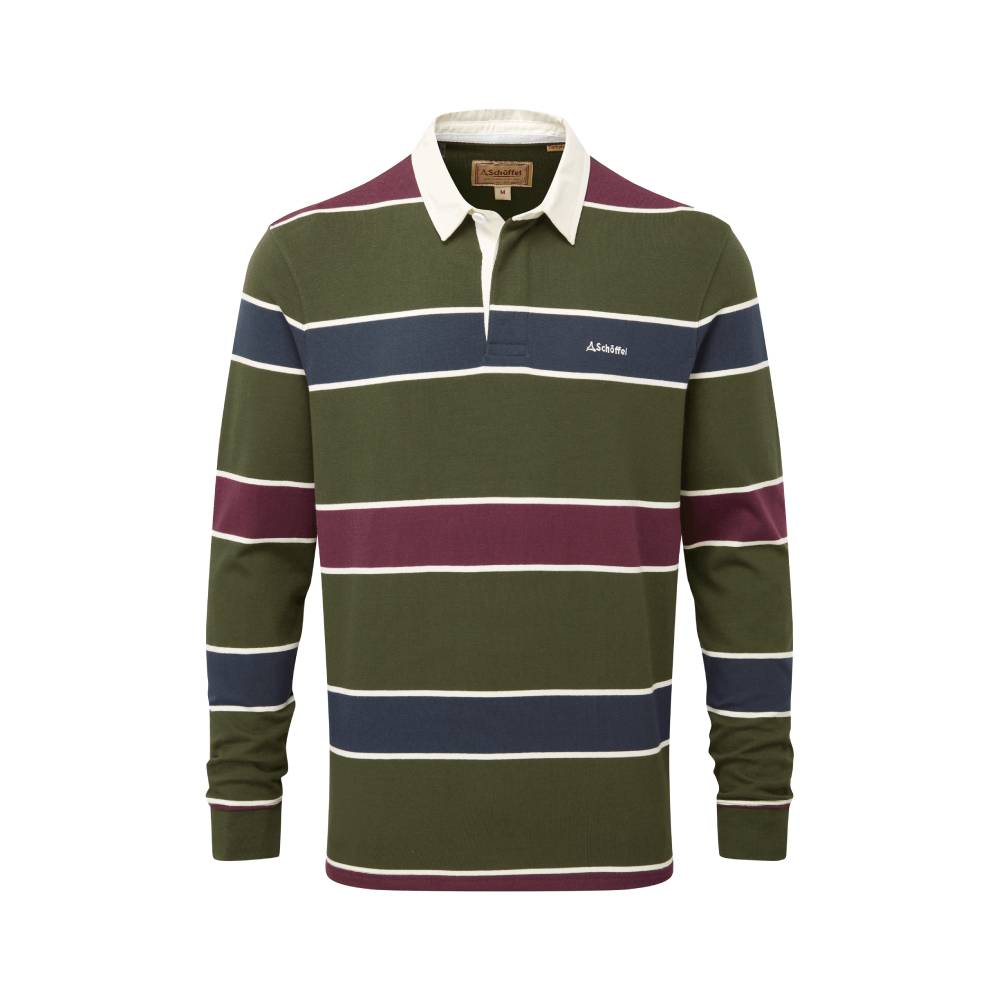 Schoffel Porthtowan Rugby Top (Woodland/Wine)