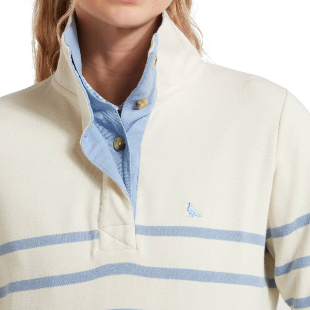 Schoffel Sweatshirt with Ptarmigan Embroidery