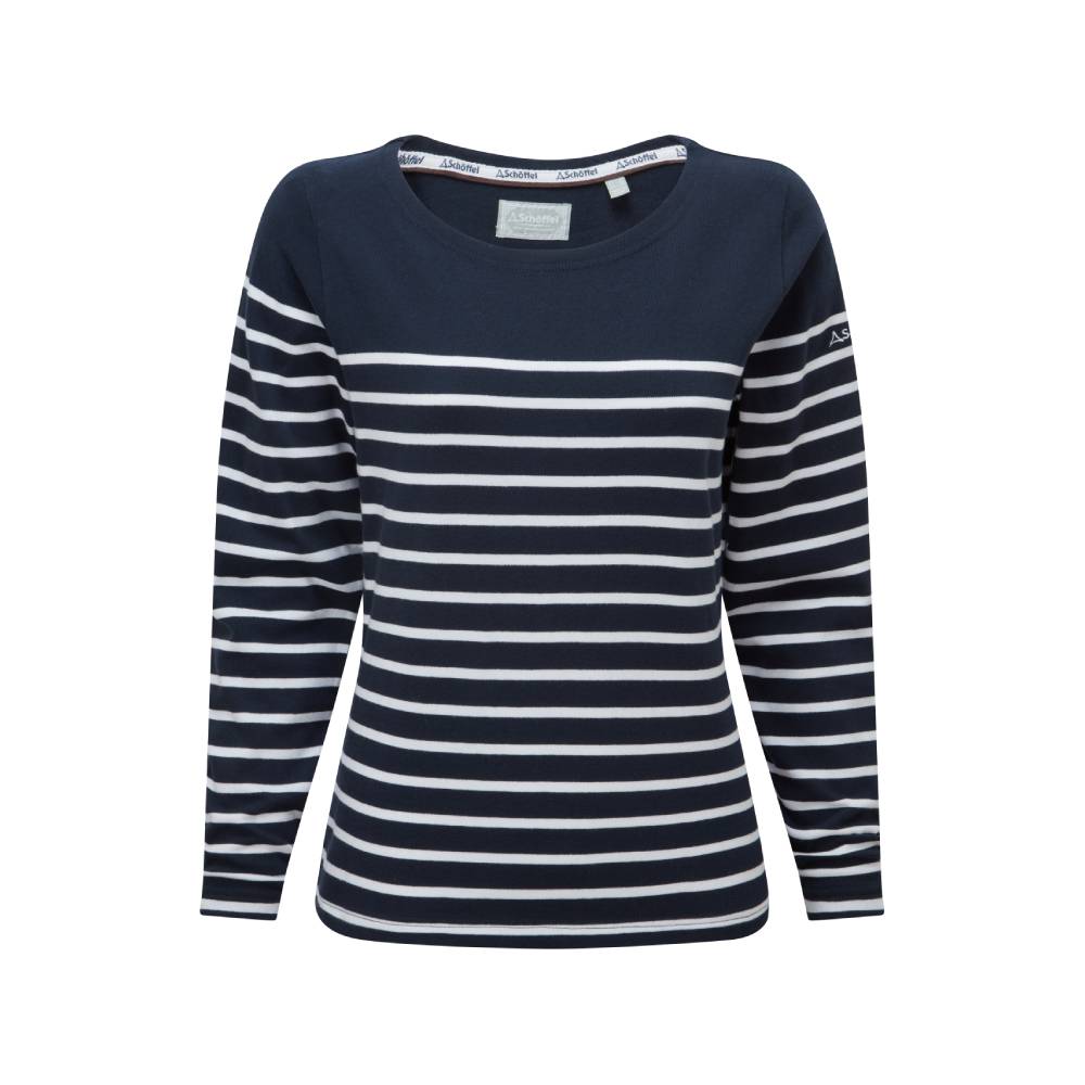 Schoffel Beauport Top (Navy Stripe)
