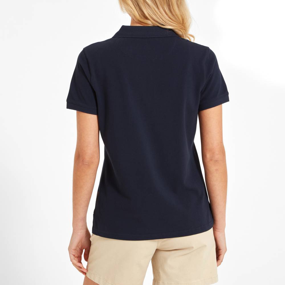 Schoffel Ladies St Ives Polo Shirt (Navy)