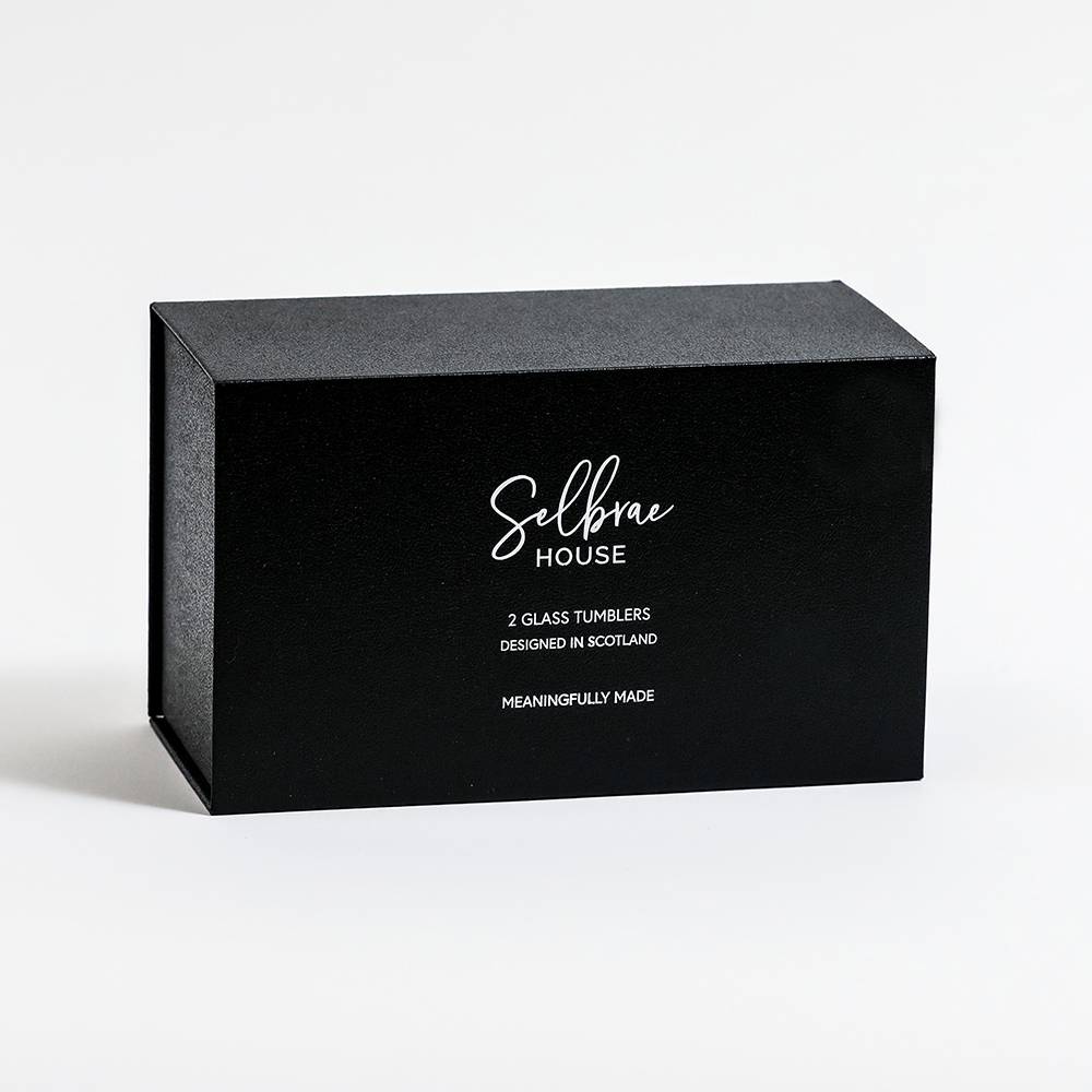 Gift Box for Glass Tumblers from Selbrae House
