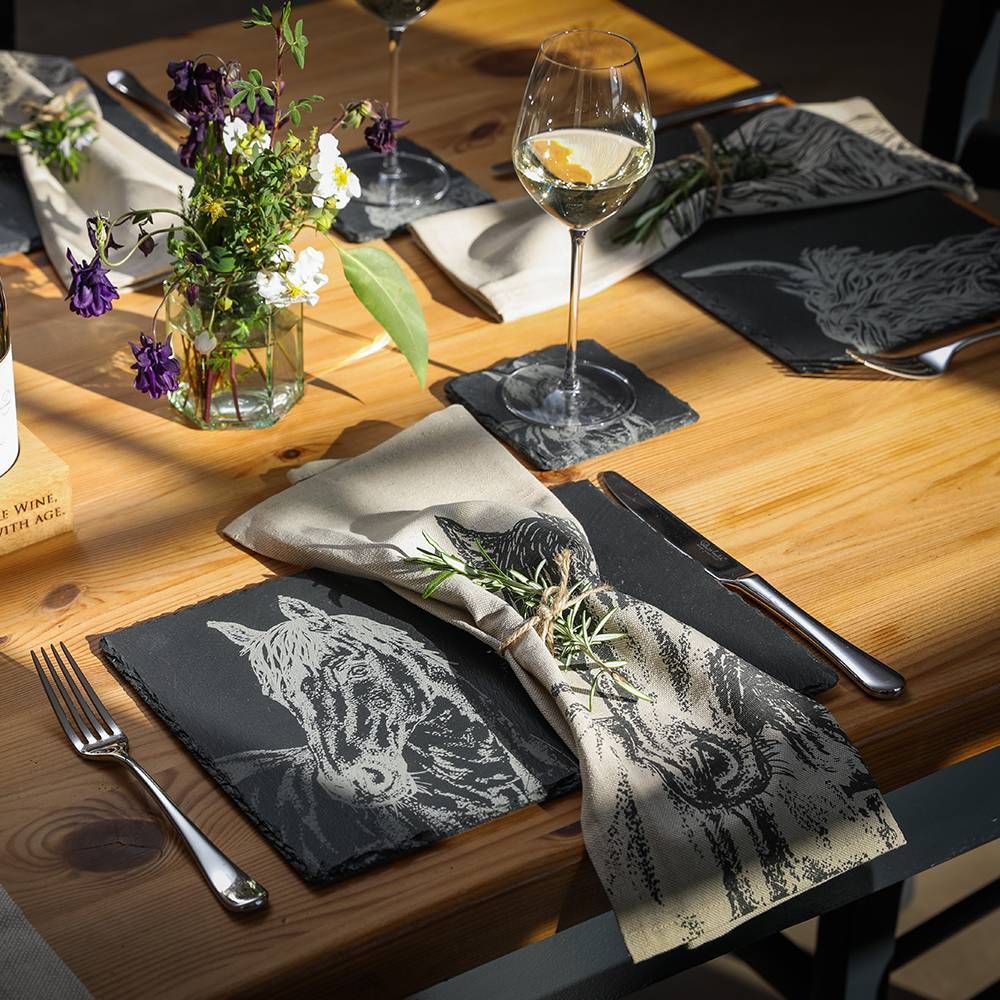Horse Design Placemats for the Table