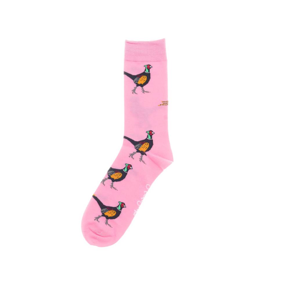 Unisex Cotton Socks with Pheasants