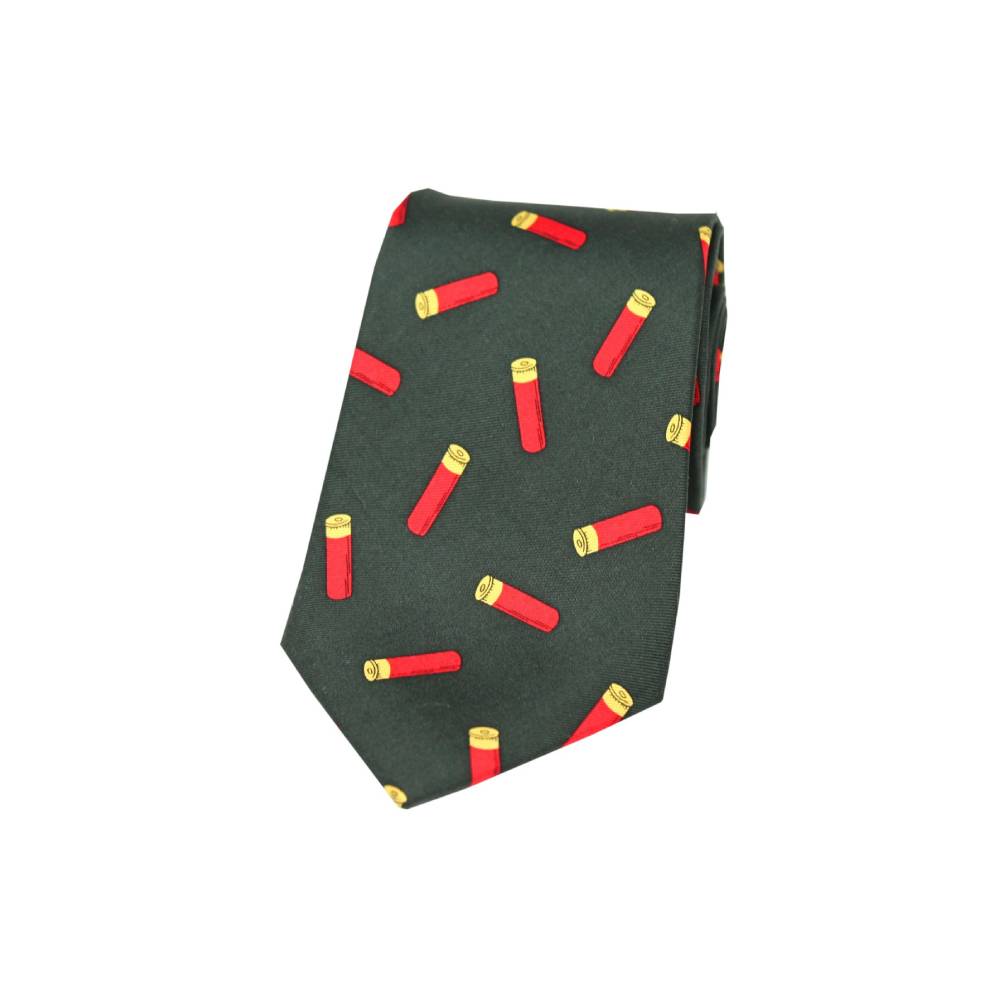Soprano Cartridge Country Silk Tie (Dark Green)