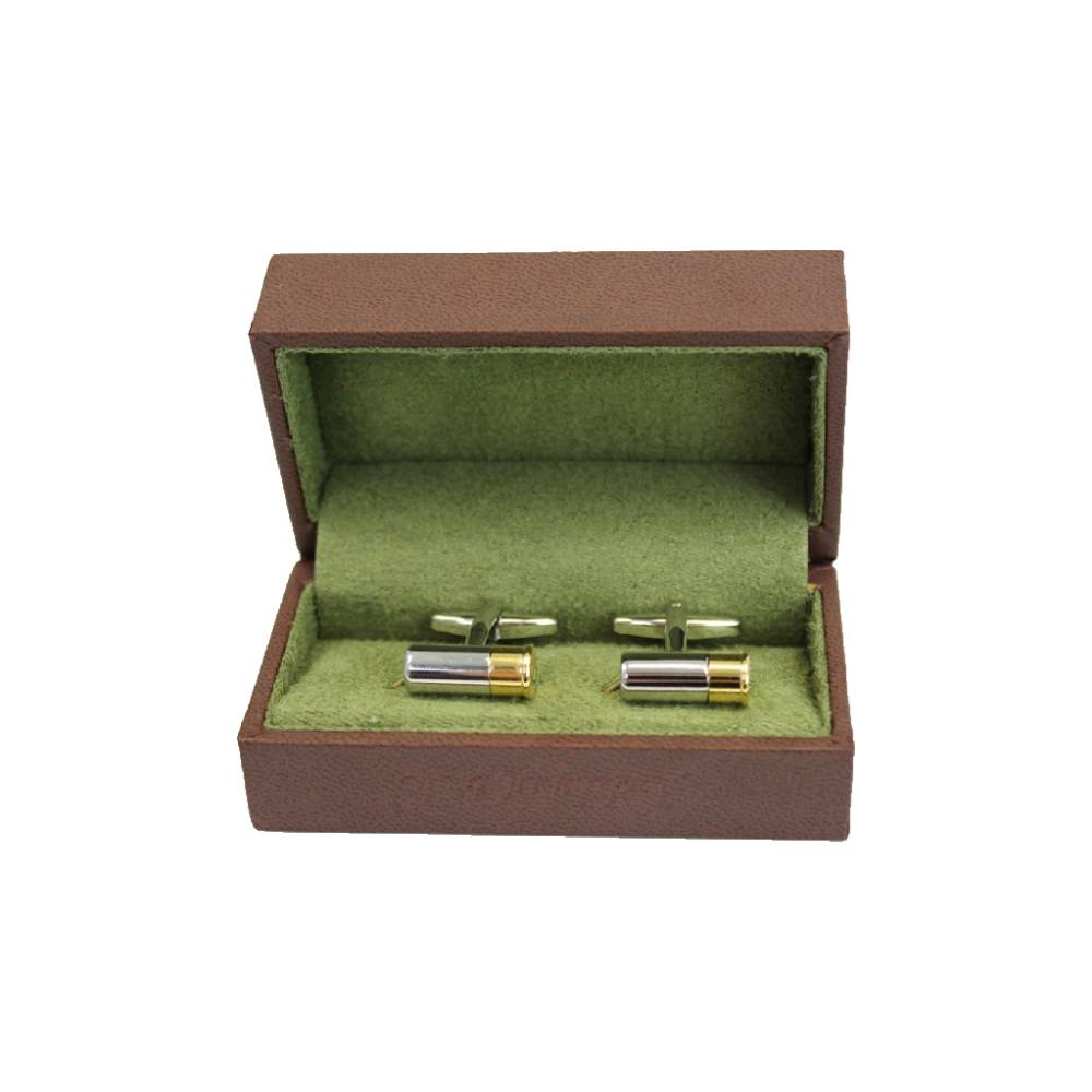 Soprano Gold and Silver Cartridge Cufflinks