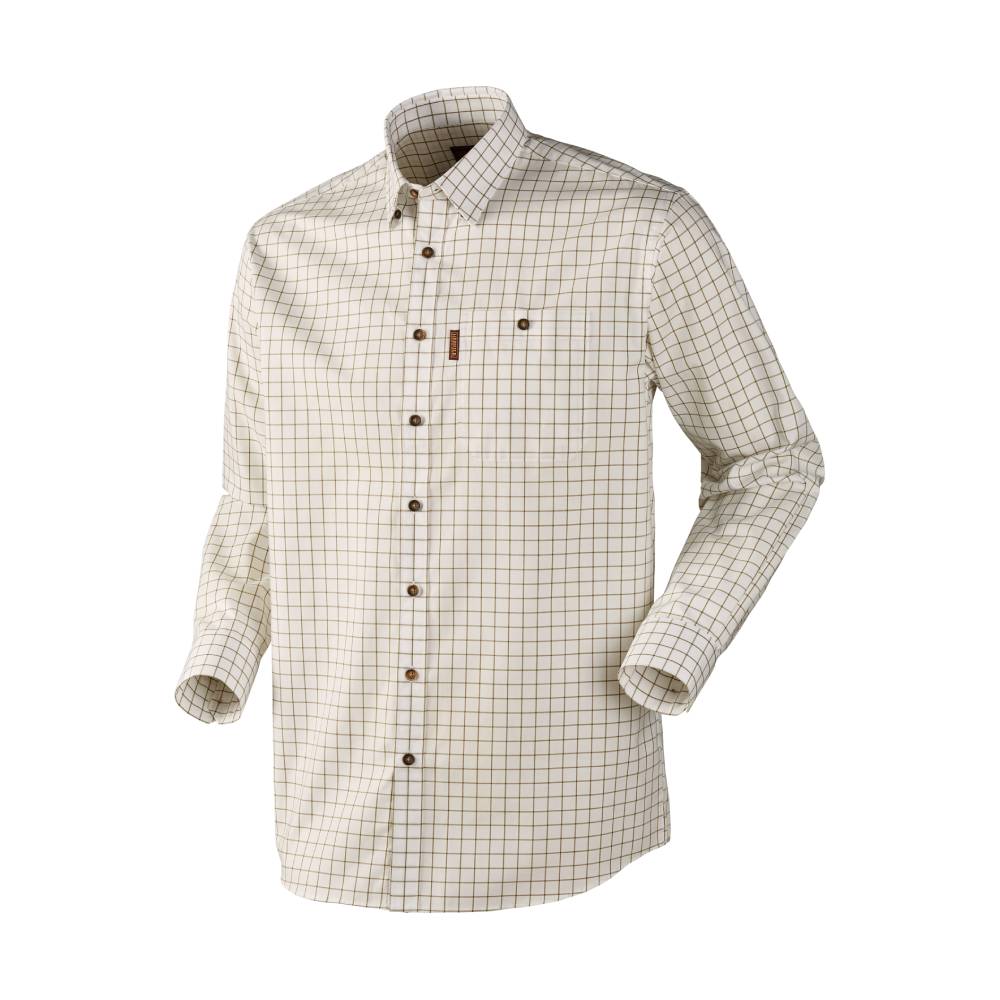 Stenstorp Bright Olive Check Shirt