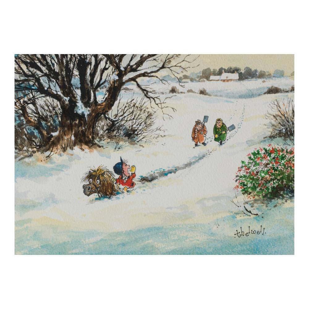 Thelwell Chirstmas Cards