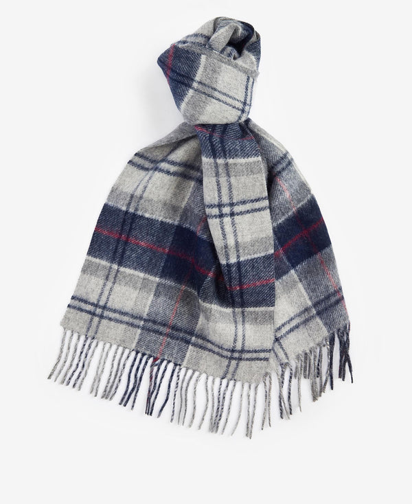 Barbour Galston Tartan Scarf (Blue Granite)