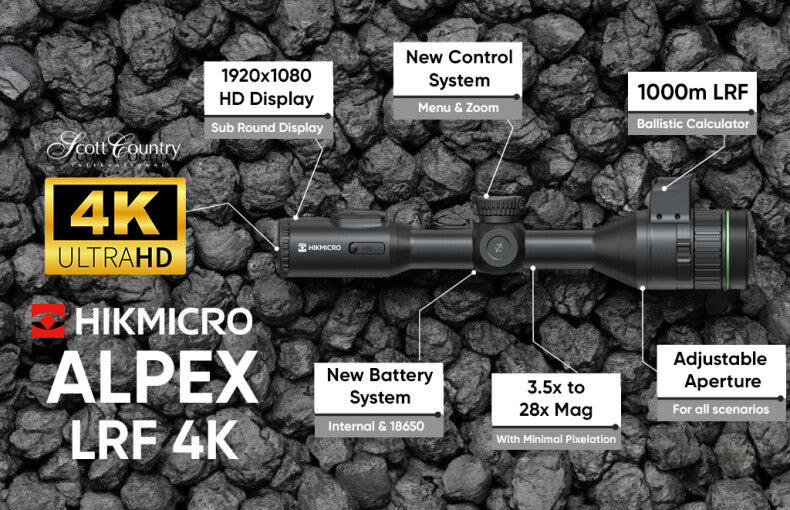 HikMicro Alpex HD LRF Digital Scope (A50EL)