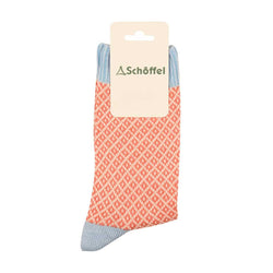 Schoffel Braemar Ladies Sock (Pink/Sage)