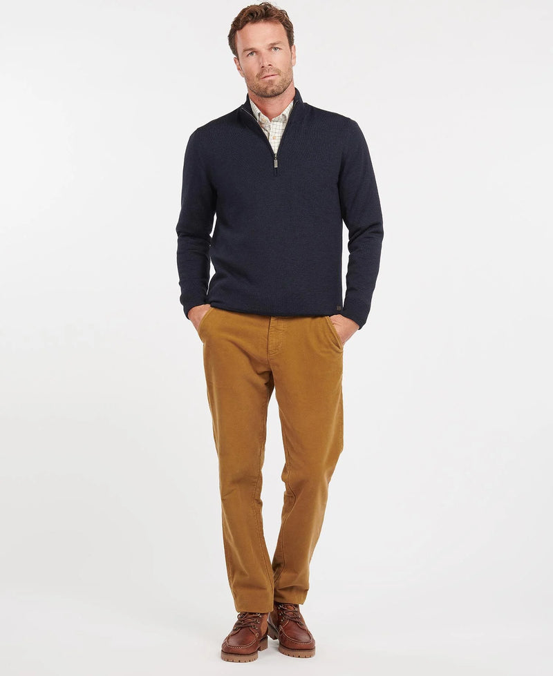 Barbour gamlan half zip discount sweater
