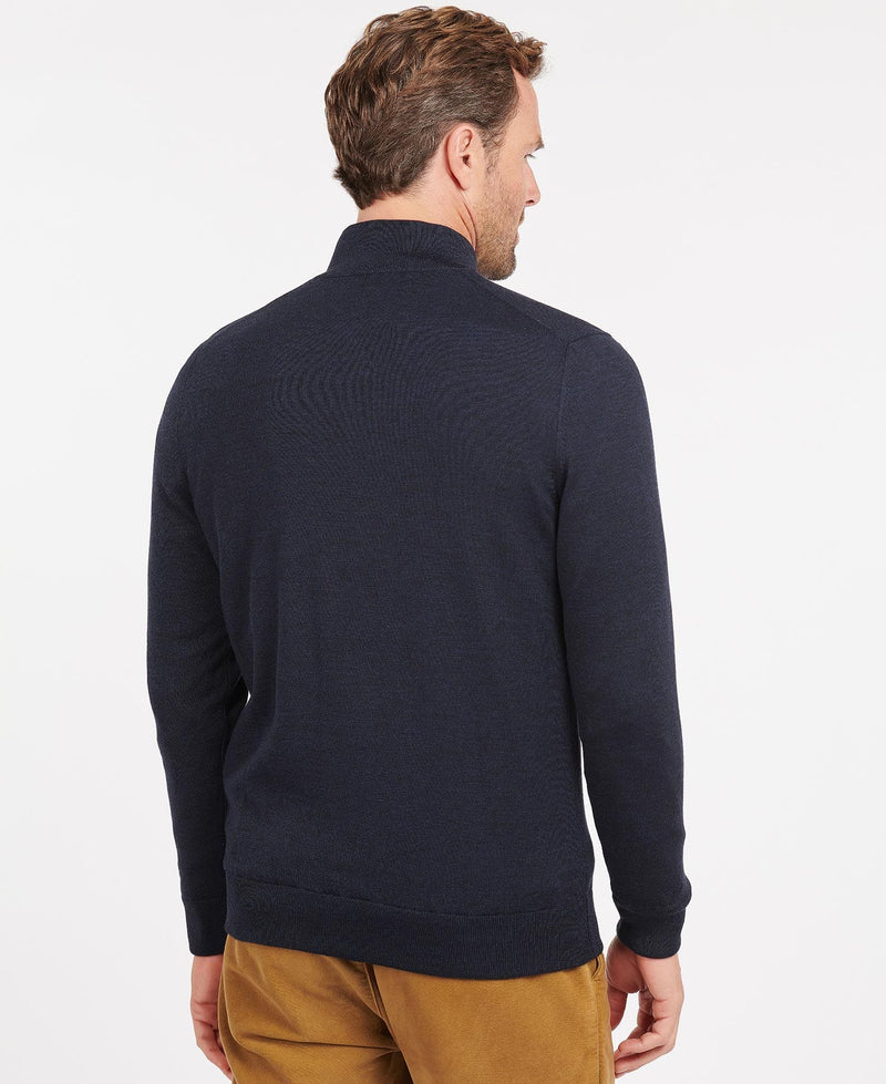 Barbour Gamlan Half Zip Sweater (Navy)