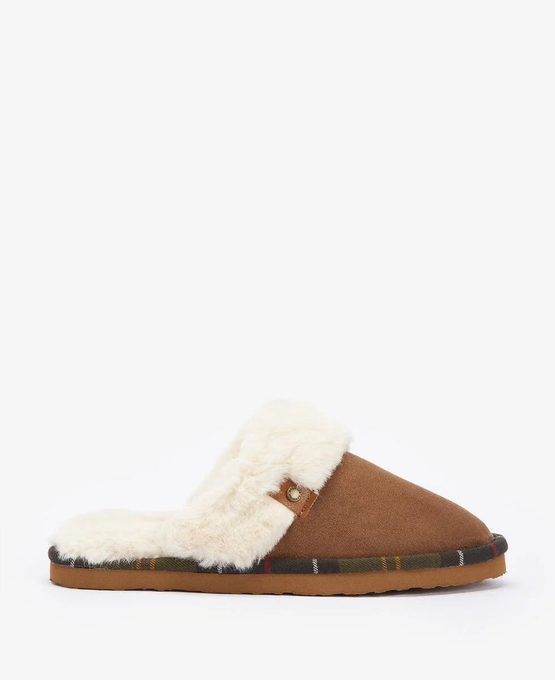 Barbour Claudia Mule Slipper (Camel)