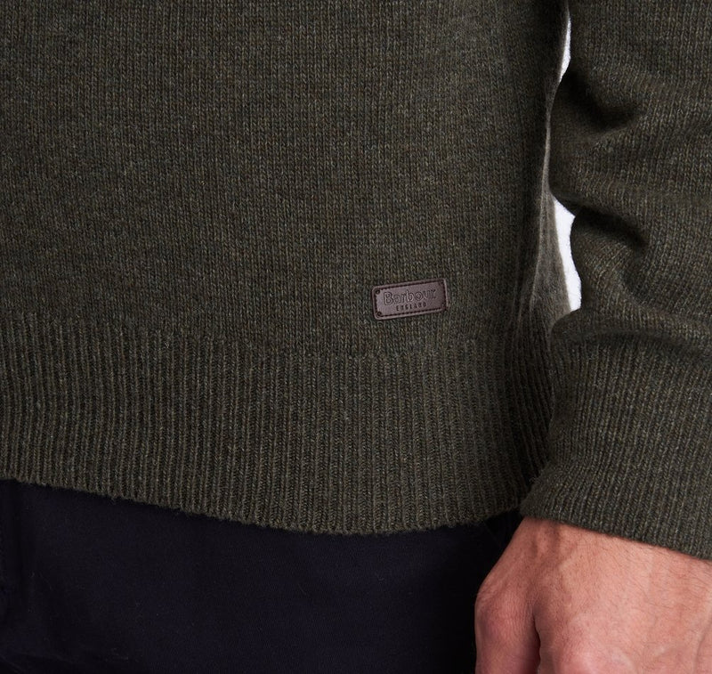 Barbour Nelson Essential Crew Jumper (Seaweed)