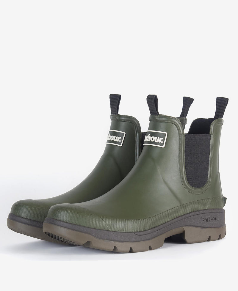 Barbour Nimbus Rubber Chelsea Boot ( Olive )