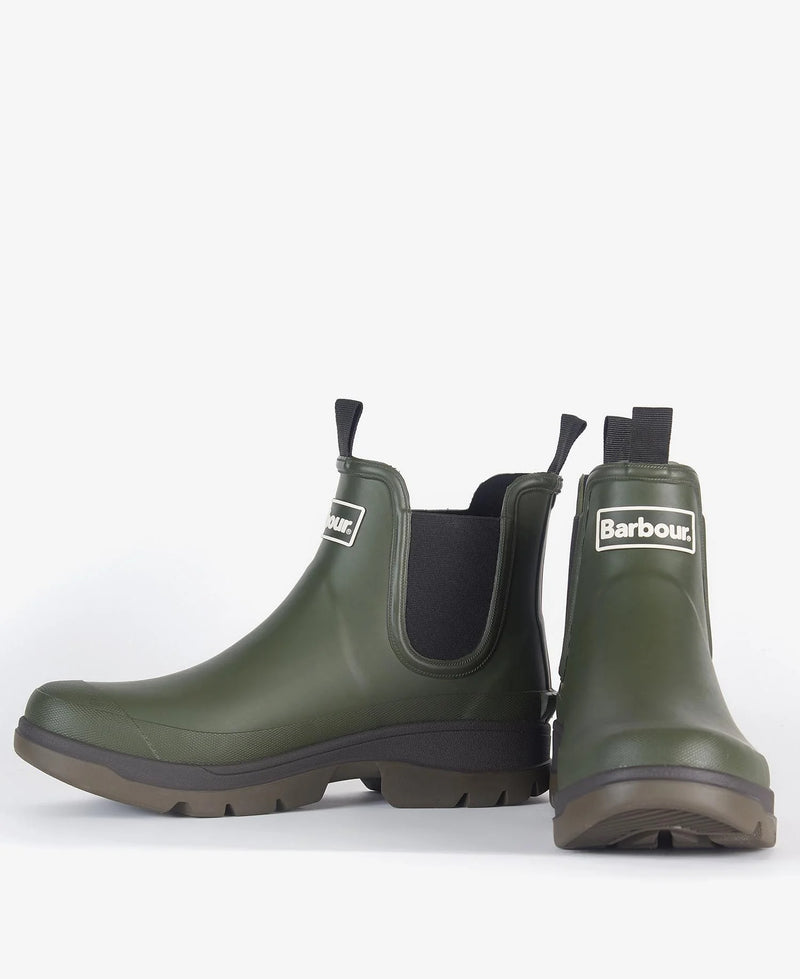 Barbour Nimbus Rubber Chelsea Boot ( Olive )