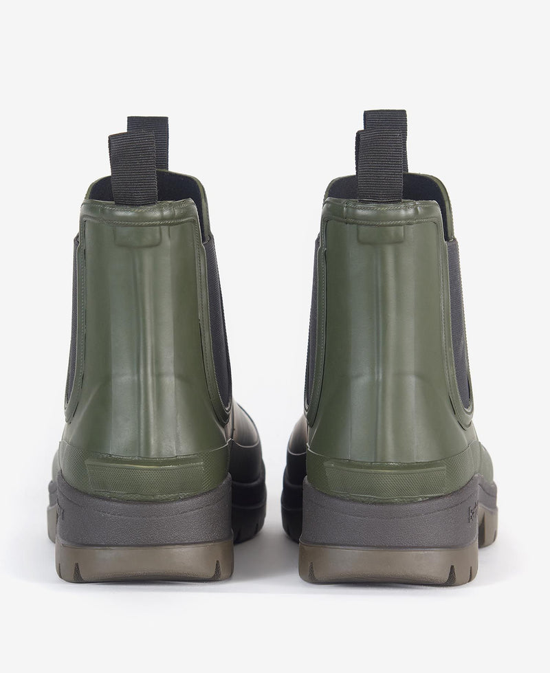 Barbour Nimbus Rubber Chelsea Boot ( Olive )