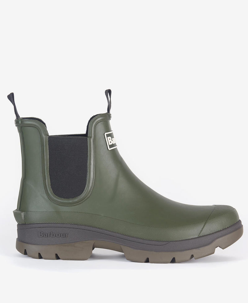 Barbour Nimbus Rubber Chelsea Boot ( Olive )