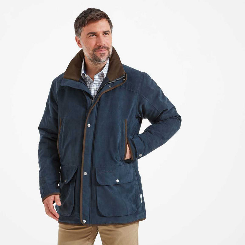 Schoffel Oundle Country Coat (Navy)