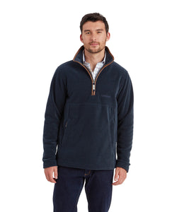 Schoffel Men's Berkeley 1/4 Zip Fleece (Petrol Blue)