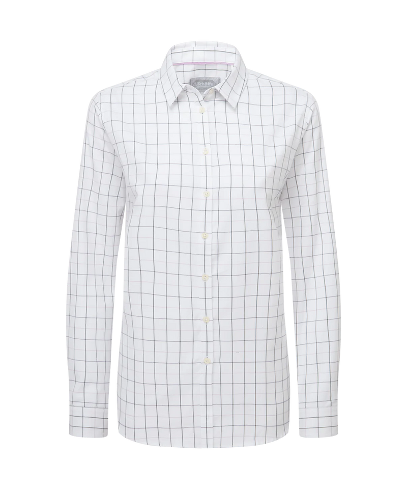 Schoffel Ladies Blakeney Shirt (Bramble Check)