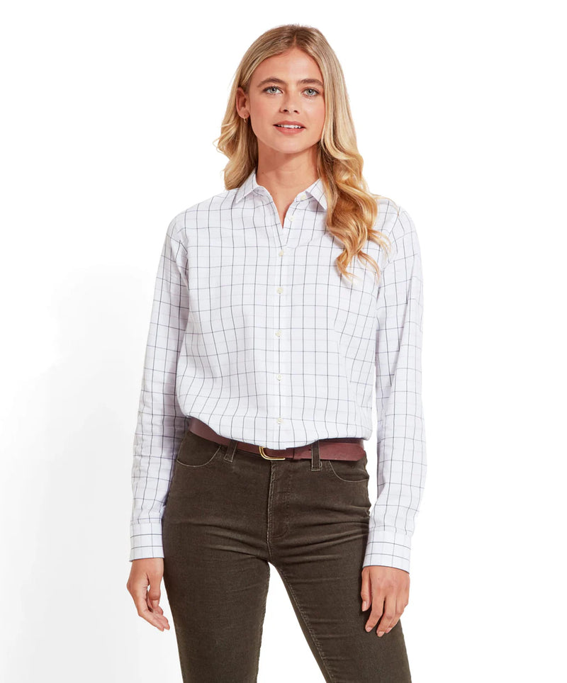 Schoffel Ladies Blakeney Shirt (Bramble Check)