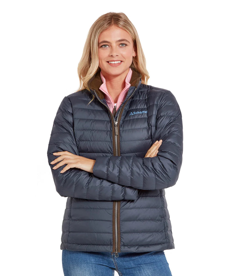 Schoffel Ladies Hambleton Down Jacket ( Petrol Blue)