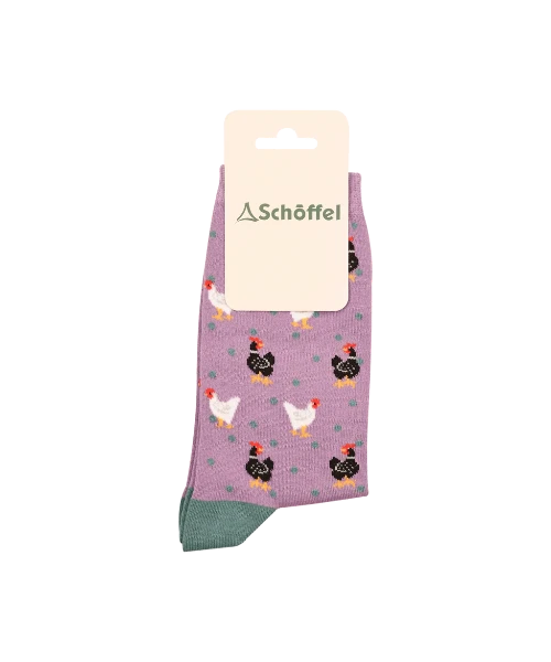 Schoffel Ladies Single Cotton Sock