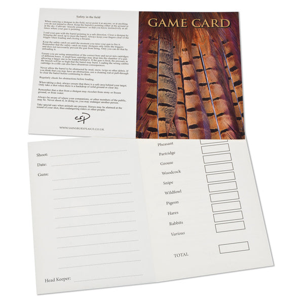 Gamecards 10 Shoot Game Cards
