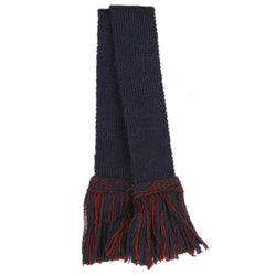 Pennine Merino Shooting Sock Garter (Mid Navy)