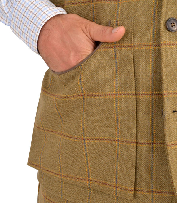 Technical tweed shooting vest (Berkshire)