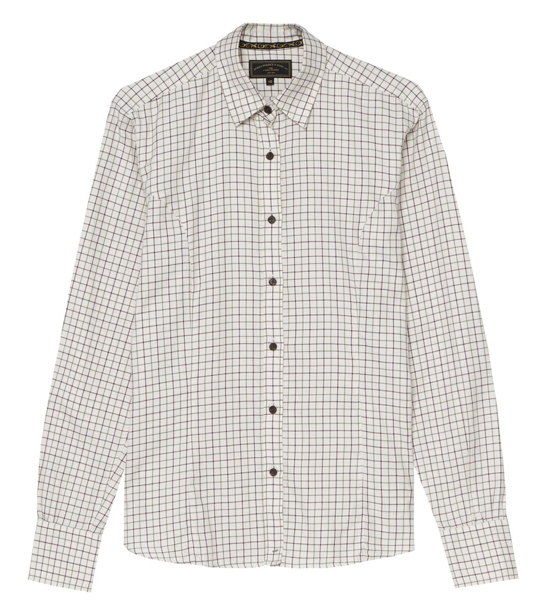 Tattersall Shirt (Khaki Green)