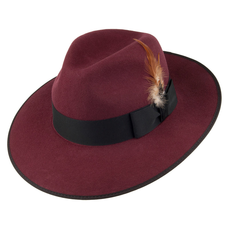Madison Wool Hat (Maroon)