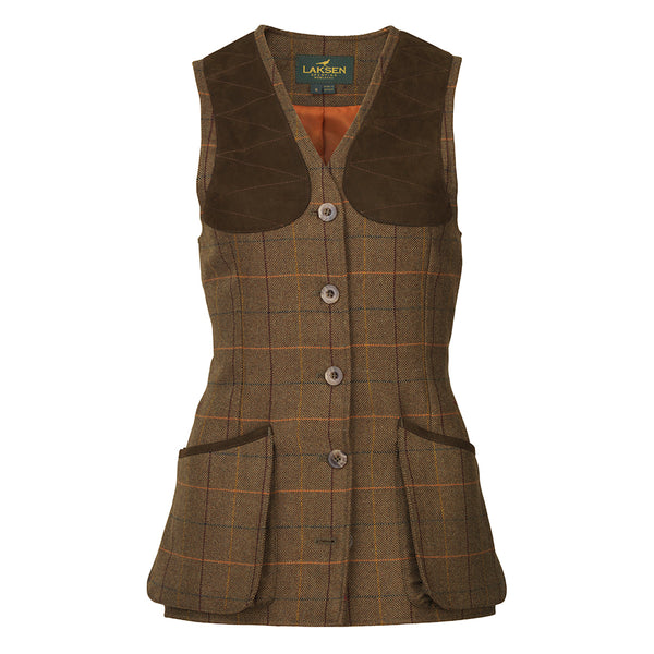 Cara Beauly Tweed Shooting Vest