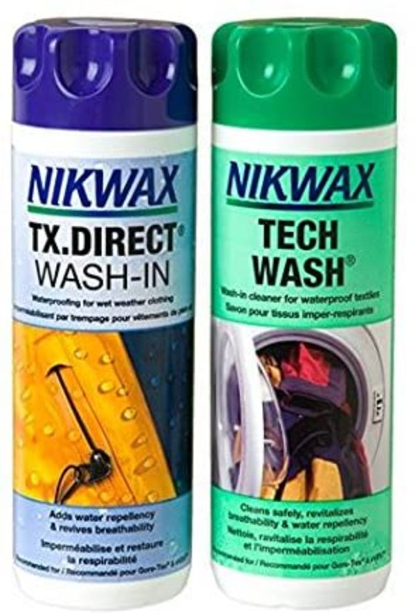 NIKWAX Tech Wash & TX.Direct wash in Twin Pack