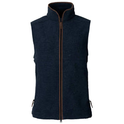 Laksen Isla Wool Fleece Vest (Navy)