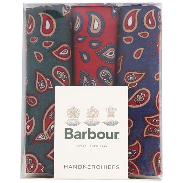 Barbour Paisley Handkerchiefs Box Set