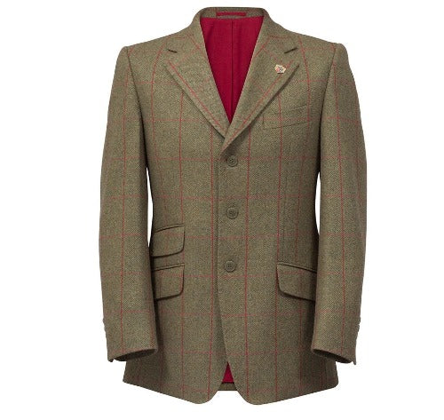 Alan Paine Men's Rutland Waterproof Tweed Coat | Tweed Shooting Jacket –  New Forest Clothing