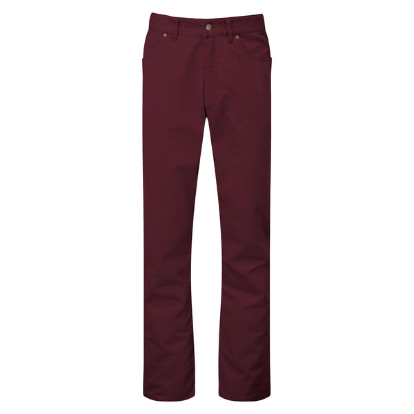 Schoffel Mens Cords Canterbury Mulberry