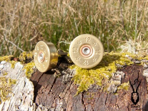 Shotgun Cartridge Cufflinks (12 bore)