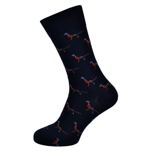 Mavin Pheasant Sock (Navy)