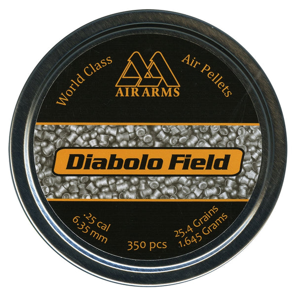 Diabolo Field .25 cal / 6.35mm - (350pcs)