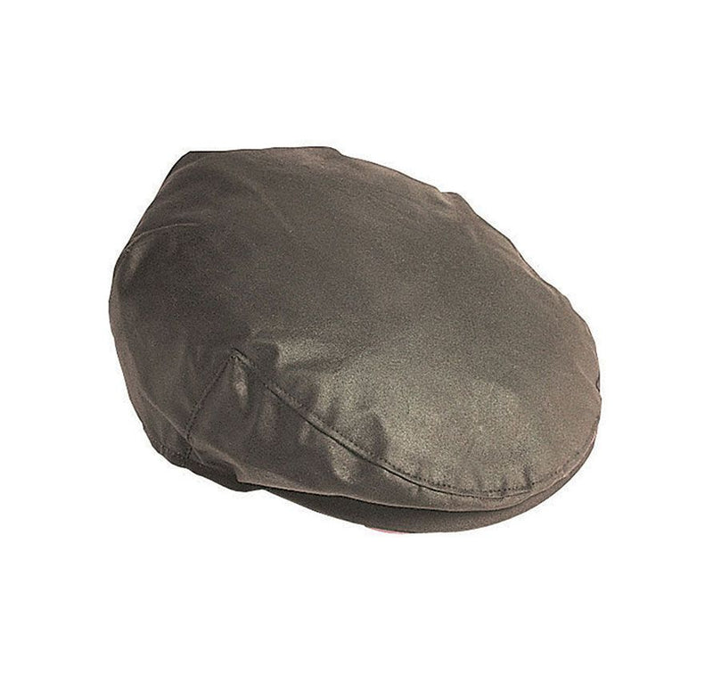Barbour Waxed Flat Cap (Olive)