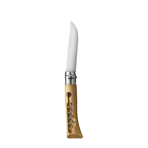 Opinel No.10 Stainless With Corkscrew (Collection in Store)